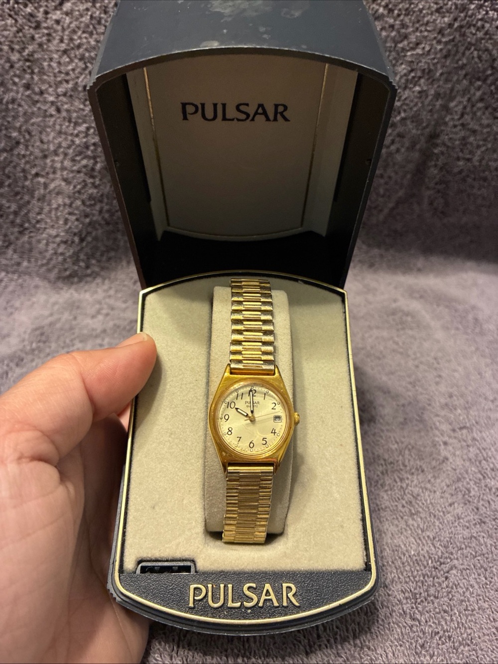 Pulsar Women’s Gold-Tone Dress Watch